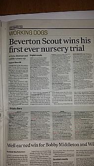 Beverton Scout wins trial